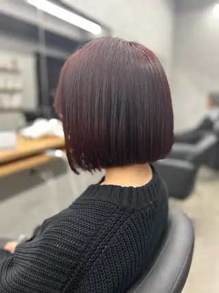 ショート N/デザインカラー 🌿ナギのヘアスタイル