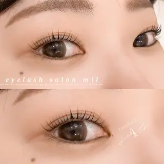 マツエク・マツパ mil❤︎ Kahoのマツエク・マツパデザイン