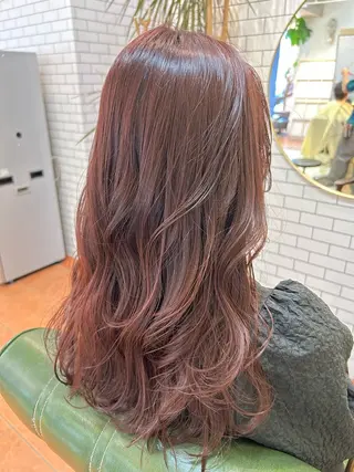 ロング カラー 石井 佑樹のヘアスタイル