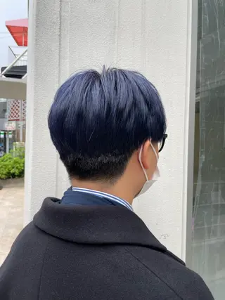 カラー メンズ 🌷ピンク/韓国風 暖色カラー ゆい🌷のヘアスタイル