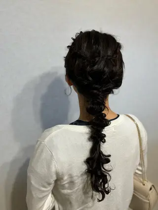 ヘアアレンジ hair salon【クラン】のヘアスタイル