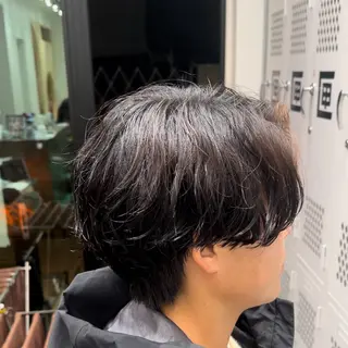パーマ メンズ 当日予約⭕️ fifth渋谷太田のヘアスタイル