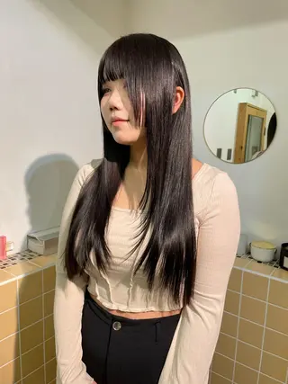 ロング カラー sakura🌸 レイヤー/韓国ヘアのヘアスタイル