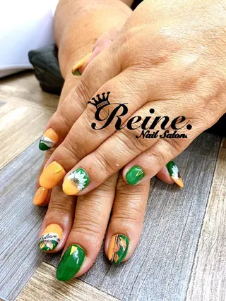 ネイル Nailsalon Reine所属・玉栄 伶奈のネイルデザイン
