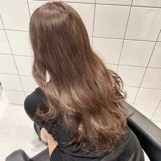 カラー 🤍海外girl🤍 ベージュ/ALISAのヘアスタイル