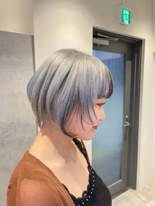 ショート カラー La fith hair bliss 川越店所属・神山 涼真のヘアスタイル