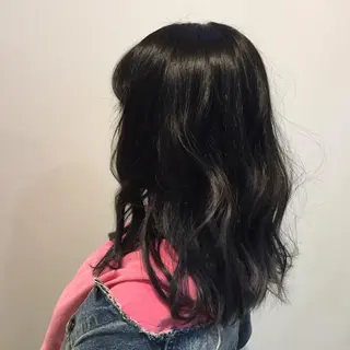 セミロング 透明感カラー🪄 髪質改善♡田中みづきのヘアスタイル