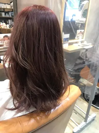 セミロング channel 大澤俊文のヘアスタイル