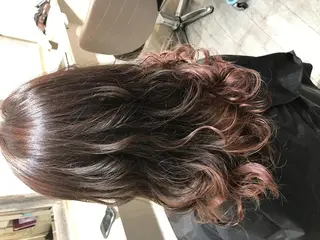 カラー 嶋村夏実🌼レイヤー 🌸白髪ぼかしのヘアスタイル