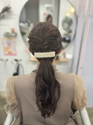 ヘアアレンジ Rグランデ静岡所属・アールグランデ あやのヘアスタイル