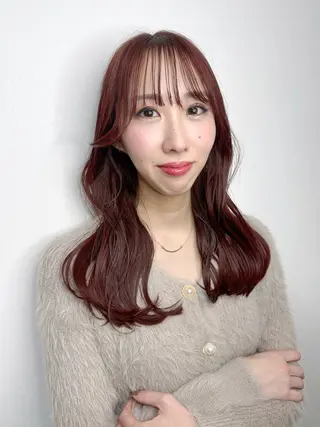 セミロング ボブ・レイヤー・縮毛 /内藤康太のヘアスタイル