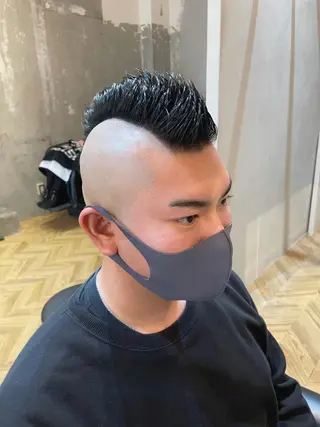 ショート メンズ エクステ指名No.1 【店長】橘田のヘアスタイル