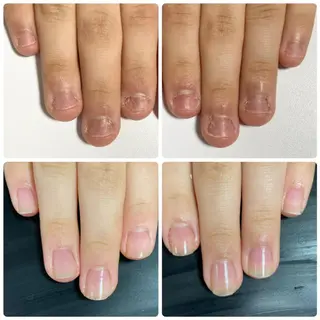 カラー メンズ ネイル Chérinail 爪のお手入れのネイルデザイン