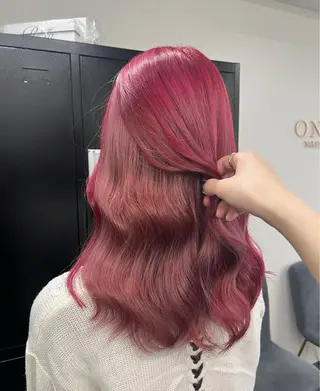 ロング カラー 韓国ヘア🖤/透明感 shihoのヘアスタイル