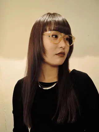 ロング ANTERET所属・yume takeuchiのヘアスタイル