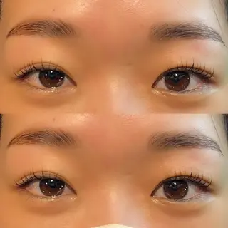 マツエク・マツパ アイブロウ meme erinaのマツエク・マツパデザイン