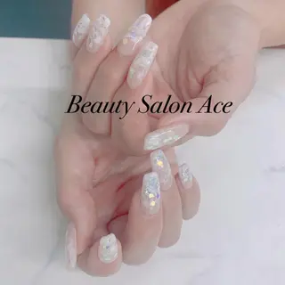 ネイル Beauty Salon Ace(ネイルサロン エース)所属・池袋フィルイン Ace♡長さだしのネイルデザイン