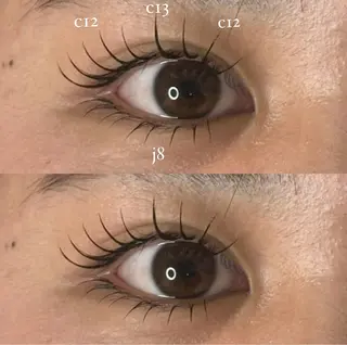 マツエク・マツパ NORA hinataのマツエク・マツパデザイン