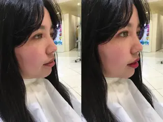 ロング カラー パーマ ヘアアレンジ マツエク・マツパ 💎耳ツボジュエリー ×銀座美容室💎のヘアスタイル