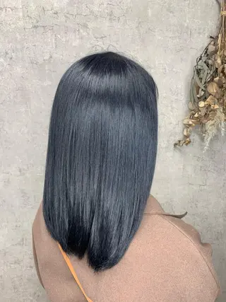 カラー 大島 千怜のヘアスタイル