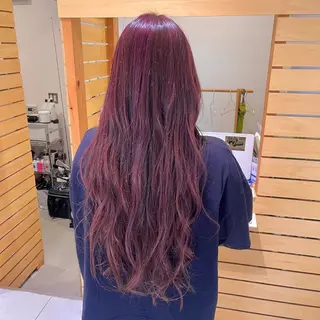 ロング カラー RUBEUS【ルベウス】所属・✨艶々カラー🎨 杉本賢人のヘアスタイル