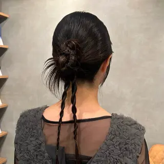 ヘアアレンジ 透明感カラー🫧 ✴︎meiのヘアスタイル