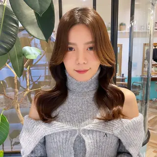 ロング カラー 💎巻ける縮毛矯正/ 艶髪💎石渕智也のヘアスタイル