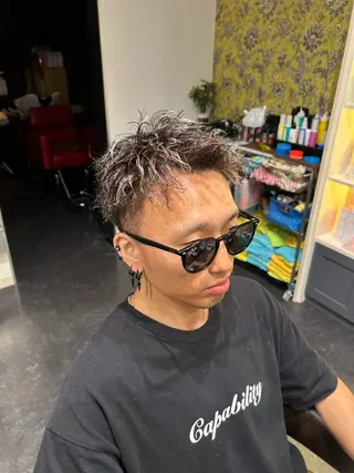カラー パーマ メンズ ヴァンカウンシル　岐阜店所属・田尻 駆のヘアスタイル