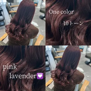 ロング カラー aoi/暖色カラー/ プツッとボブ🎀のヘアスタイル