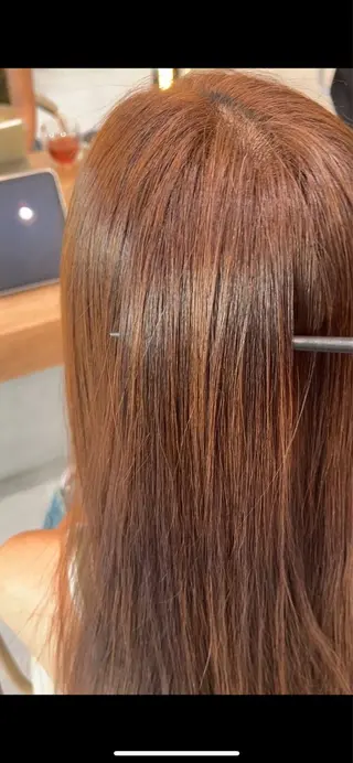 セミロング 永井 龍空のヘアスタイル