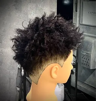 ショート パーマ メンズ 🔥特殊パーマ🔥 歩夢のヘアスタイル