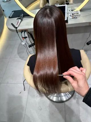 ロング 《髪質改善✖️オリー ブ🧸》小嶋拓也のヘアスタイル