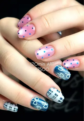 ネイル Qmu nail所属・Qmu nail まりなのネイルデザイン