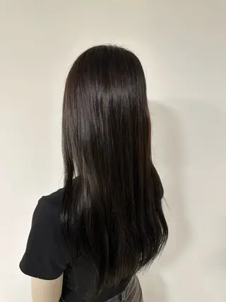 ロング カラー ヤマダ カホのヘアスタイル