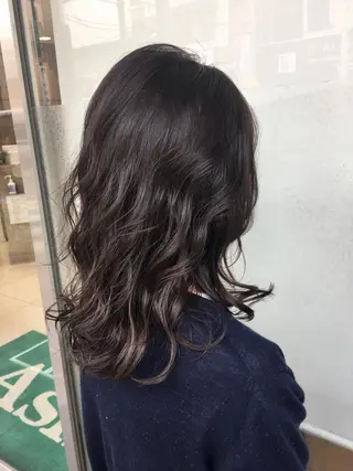 セミロング 寺内 紳悟のヘアスタイル