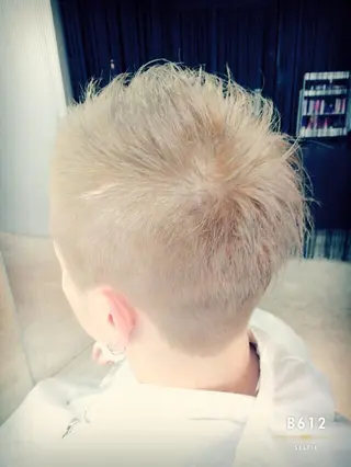 ショート カラー メンズ Hair&Eyelash SUNNY GRACE✂︎Cherie所属・SUNNY GRACEのヘアスタイル