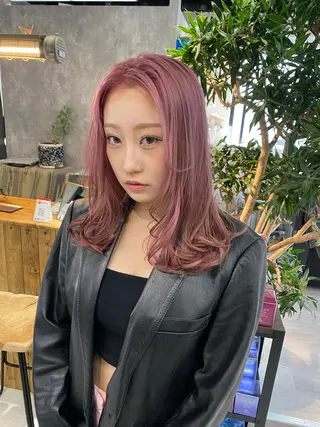 ロング カラー 【.ico】心斎橋 飛田ゆうきのヘアスタイル