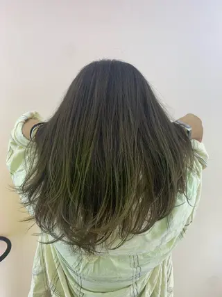 ミディアム レディースショート／ メンズパーマ／足立のヘアスタイル