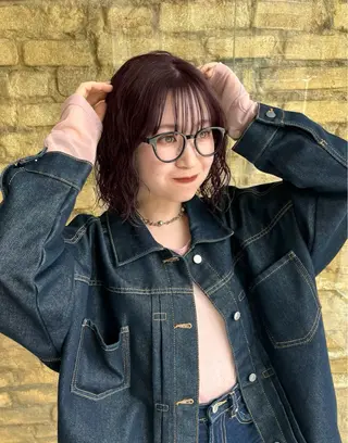 パーマ hair make BEHIVE ichibancho AVEDA所属・渡邉  日向子 🌙レイヤー・パーマのヘアスタイル