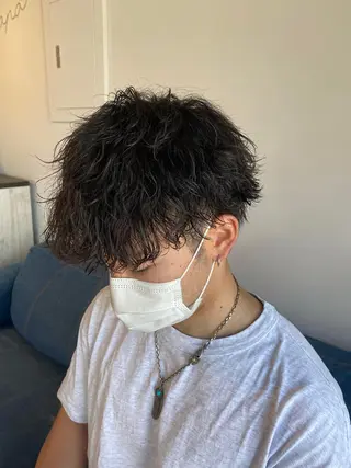パーマ メンズ 🔹YUTA🔹 メンズパーマのヘアスタイル