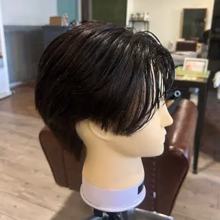 ミディアム パーマ メンズ momo/ニュアンス /ナチュラルヘア🌿のヘアスタイル