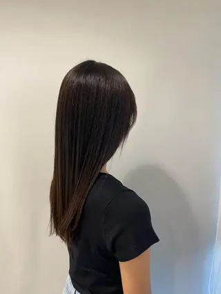 ロング パーマ 🦋‪ハイトーンカラ ー🦋‪熊田 史織のヘアスタイル