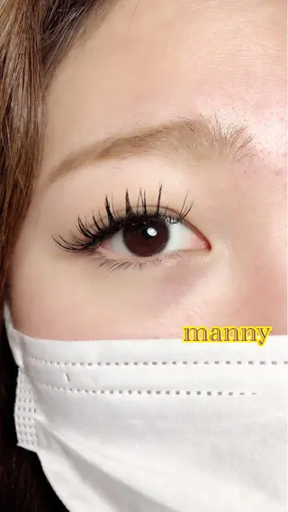 マツエク・マツパ manny eyelashのマツエク・マツパデザイン