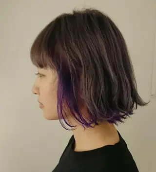 ミディアム カラー coii コイ【原宿/表参道】のヘアスタイル