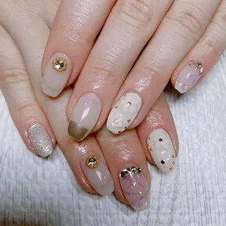 ネイル あなたの日常へ➕α♪ しろくま nailのネイルデザイン