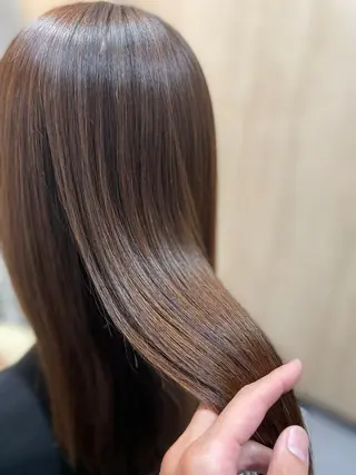 ロング 大宮縮毛矯正の達人 コガワラのヘアスタイル