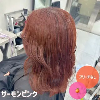 セミロング カラー 🍊暖色/ボブヘア chihiro🌼ོのヘアスタイル