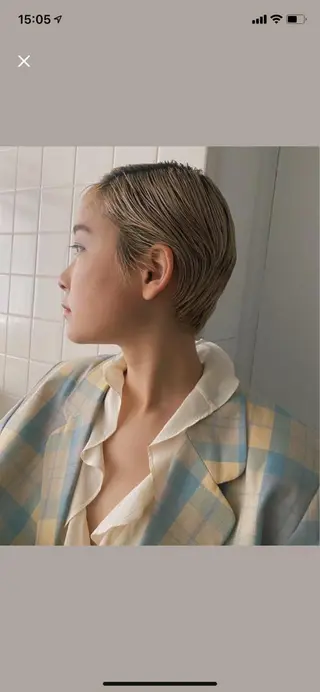 ショート 繭所属・宮前 俊平のヘアスタイル