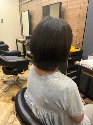 ショート ヘアアレンジ アルター鎌取店所属・aL-ter真宙 ✂️カットモデル募集のヘアスタイル