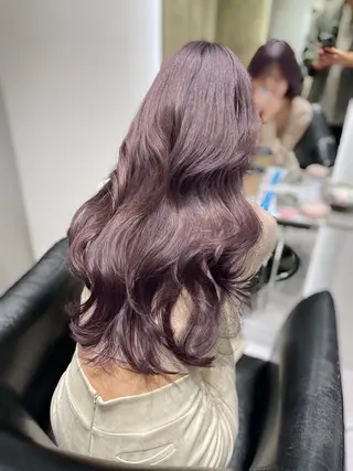 セミロング カラー 寺島 圭人のヘアスタイル